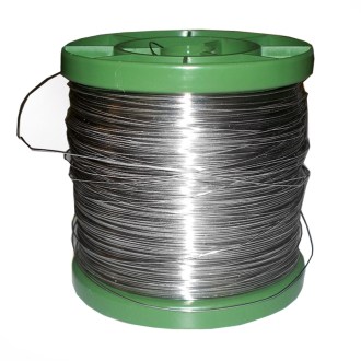 Stainless steel frame wire spool 500g/440m